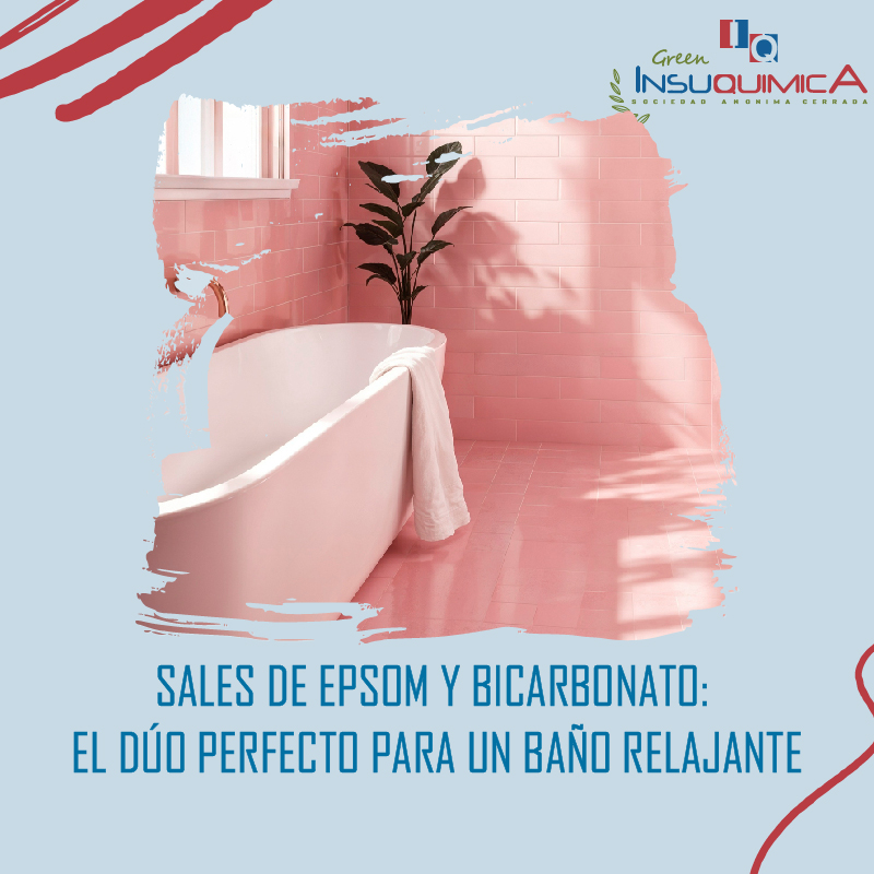 NOTA WEB: SALES DE EPSOM Y BICARBONATO DE SODIO: EL DUO PERFECTO PARA UN BAÑO RELAJANTE