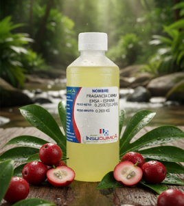Frasco de 0.250 lt de la fragancia Camu Camu de la marca EMSA